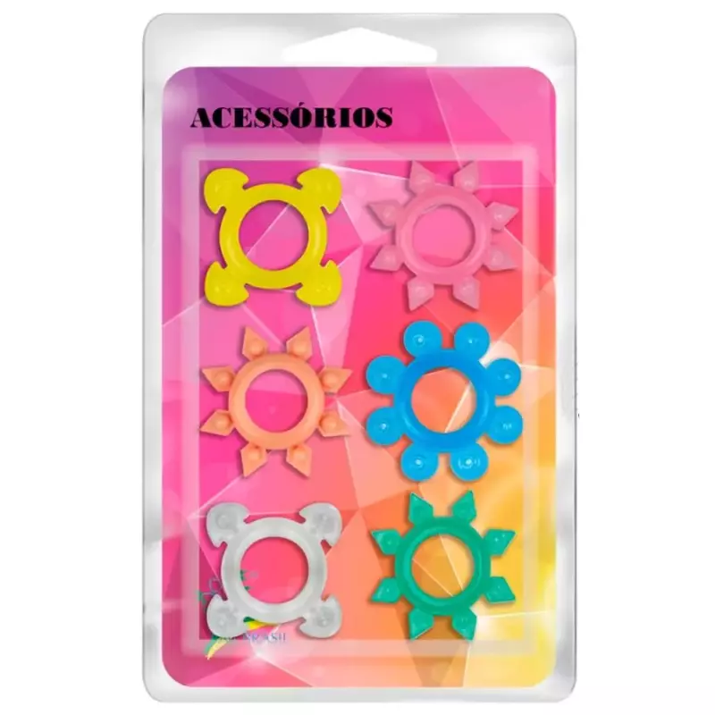 Kit anel com 06 un