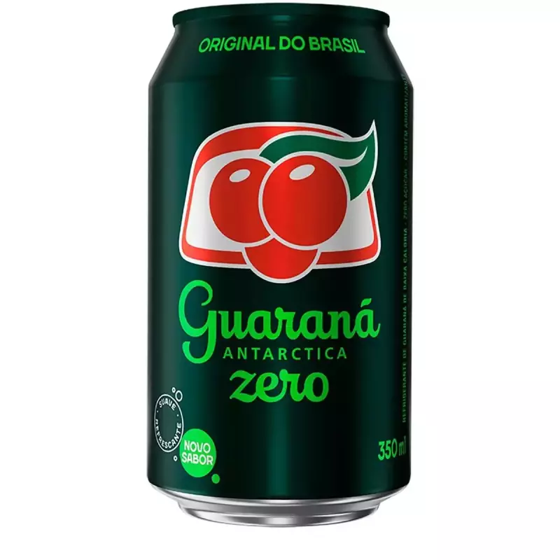 Guaraná Antárctica  zero lata 350ml