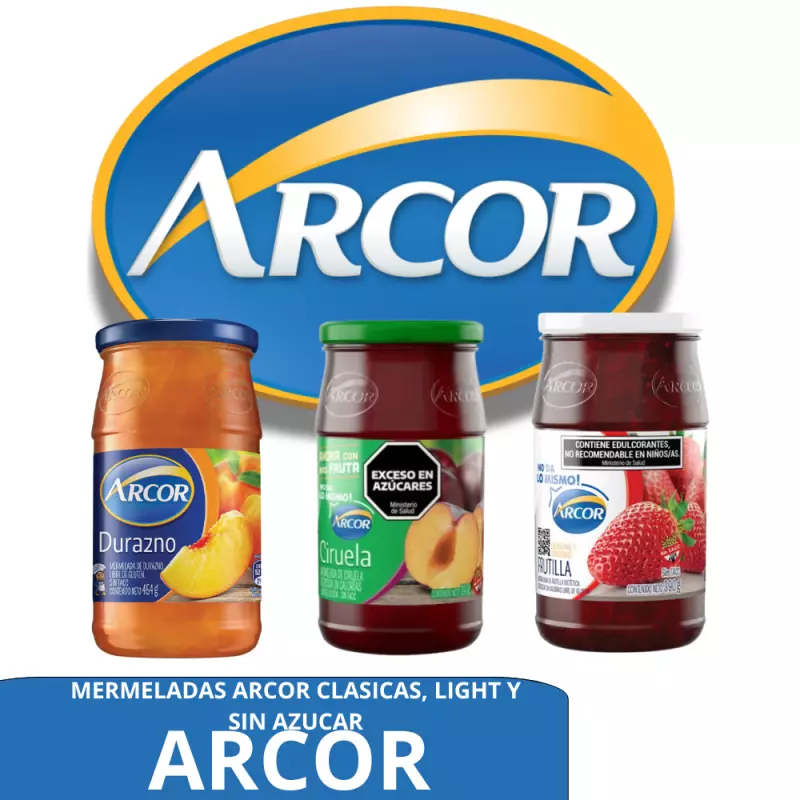 Mermeladas ARCOR / DULCOR / BC