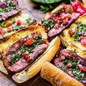 Choripan sencillo