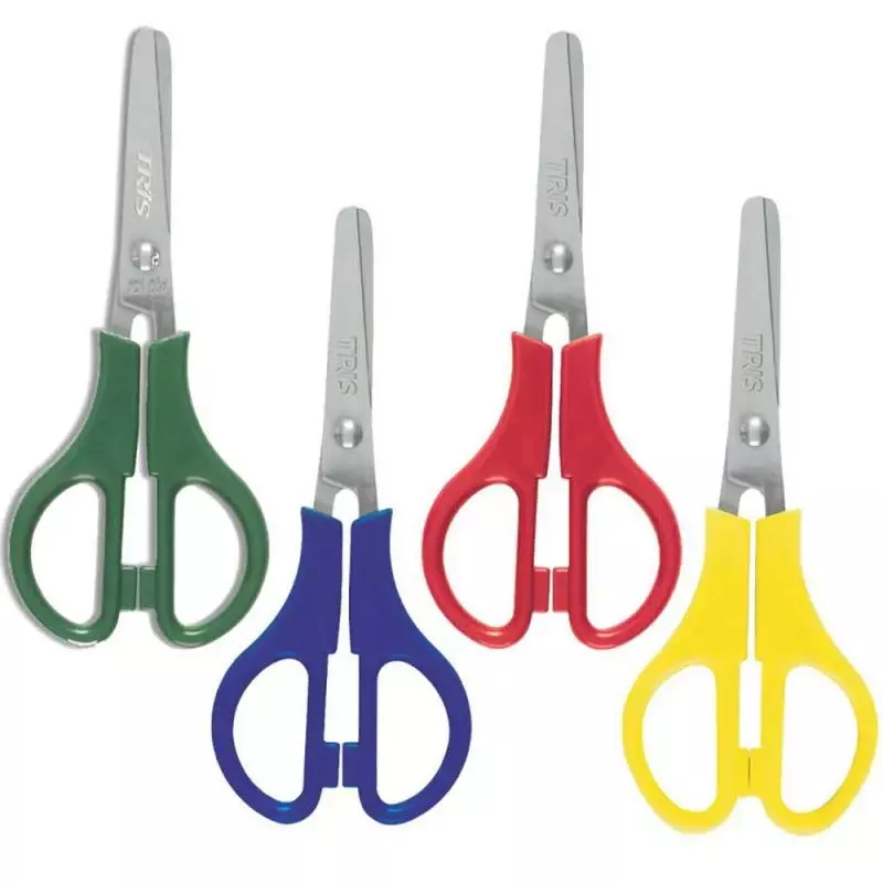 Tesoura escolar inox 13cm Tris