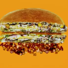 Xis A moda com bacon(grande)