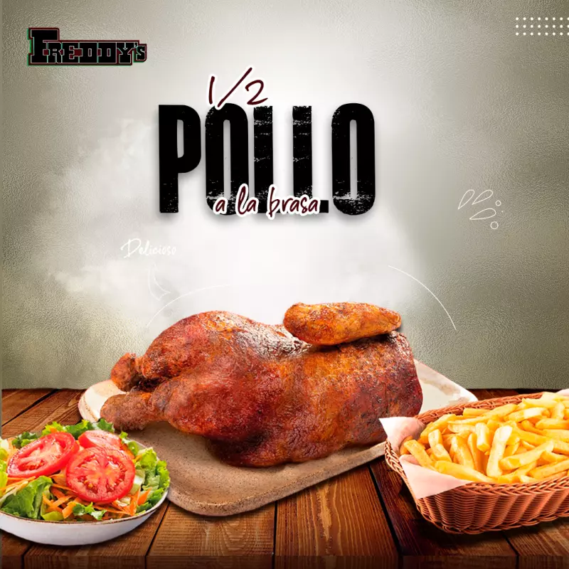 1/2 Pollo