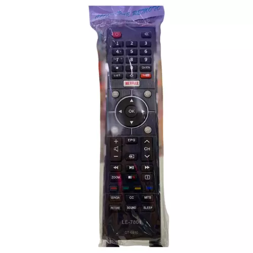 CONTROLE TV SEMP NETFLIX LE-7801