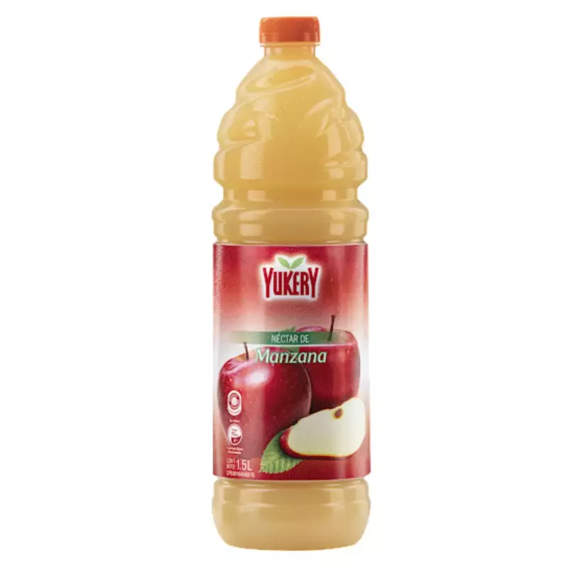 JUGO YUKERY DE MANZANA 1.5L