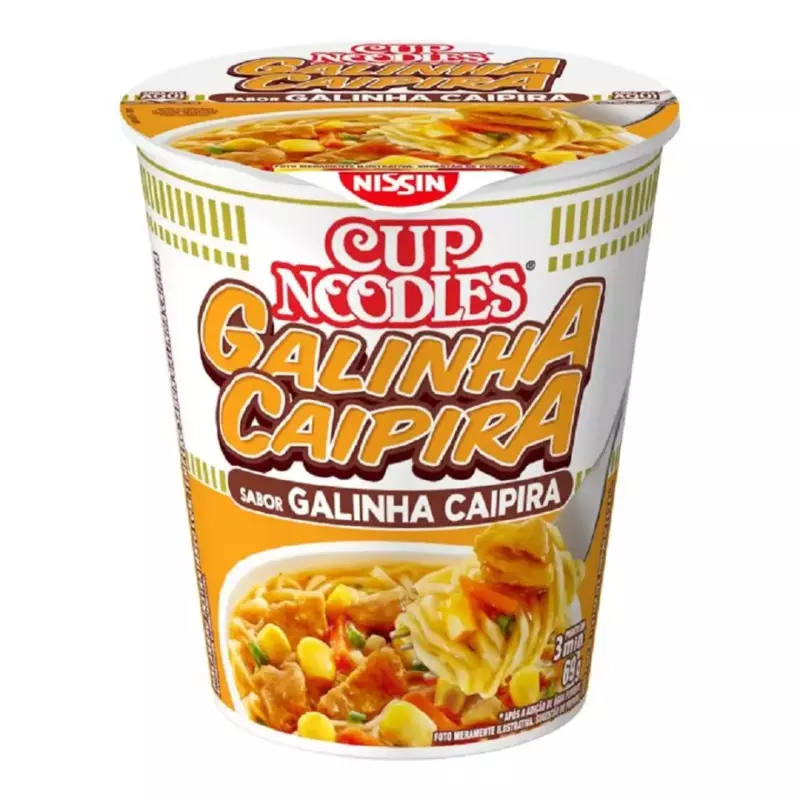 CUP NOODLES GALINHA CAIPIRA 68G