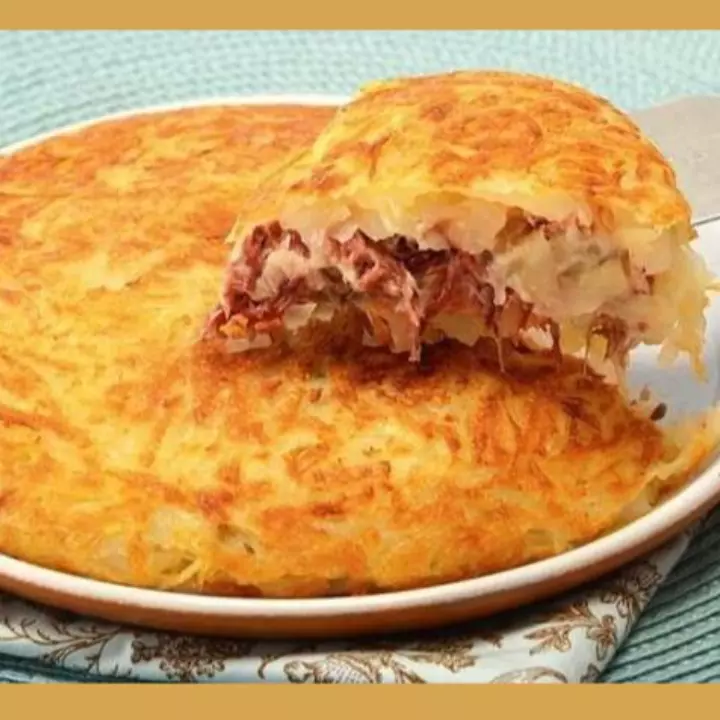Batata Rosti de Carne Seca