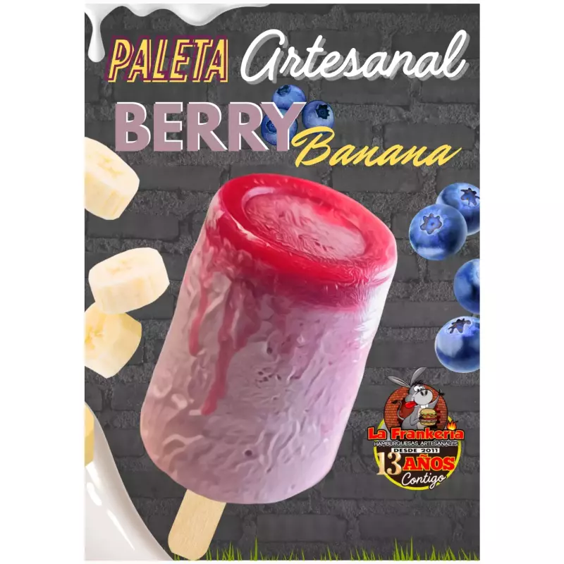 Paleta Berry Banana
