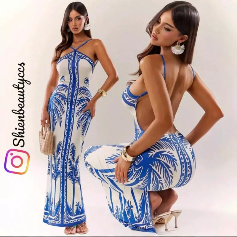 Vestido palmeras