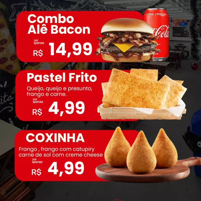 PROMOÇÃO ALÊ BACON