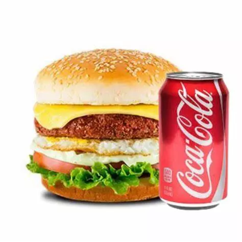 1 X SALADA + COCA LATA - COMBO 2