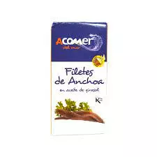 Filetes de Anchoas en aceite de gira