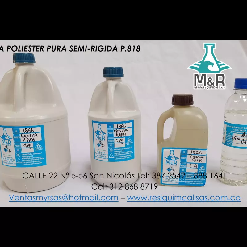 RESINA P.818 (PURA SEMI-RIGIDA)