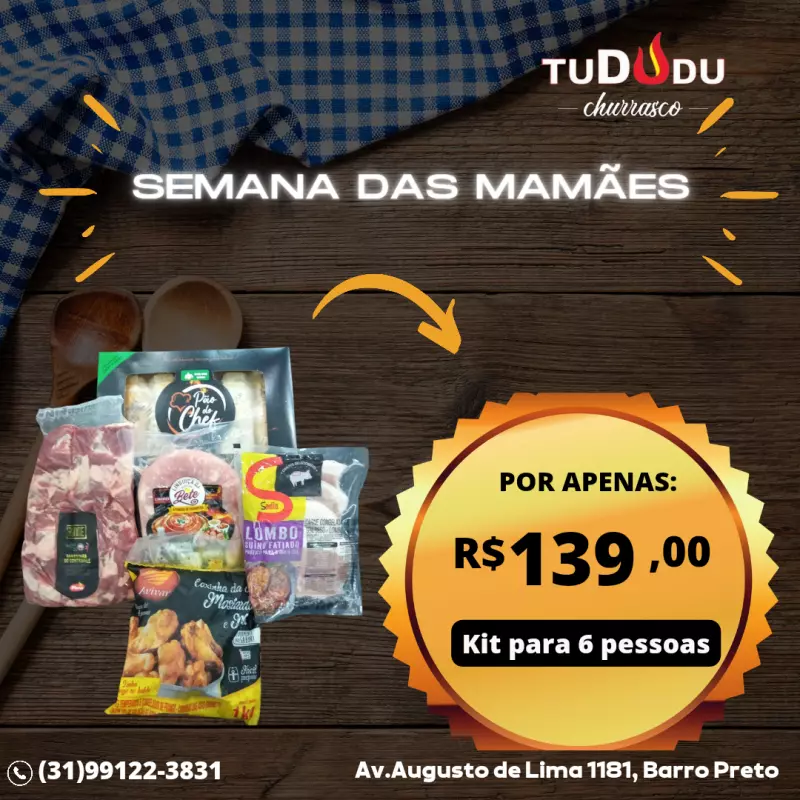 Kit Churrasco Bananinha
