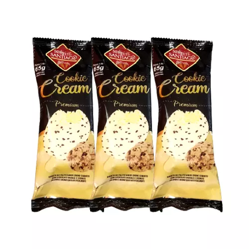 Picolé #Especial Cookie Cream