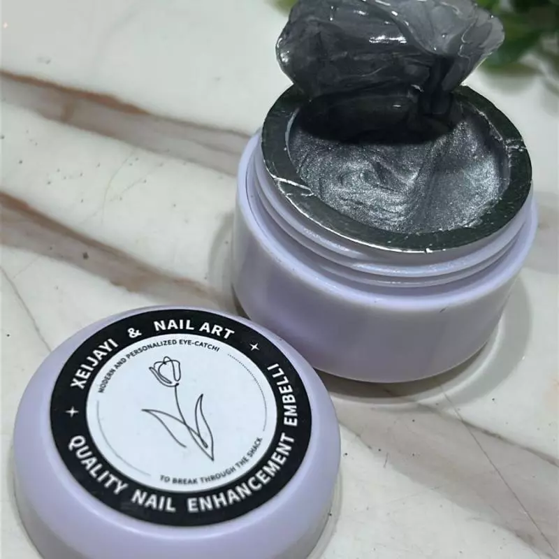 Metal 3D Derretido Prata Xeijayi