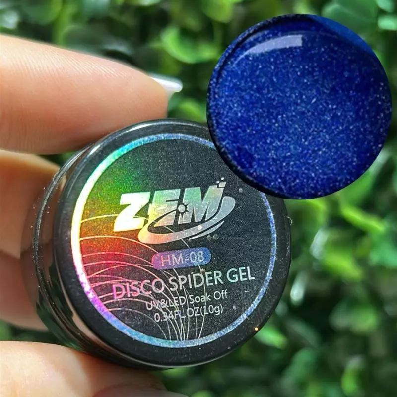Glitter Em Gel Zem 08