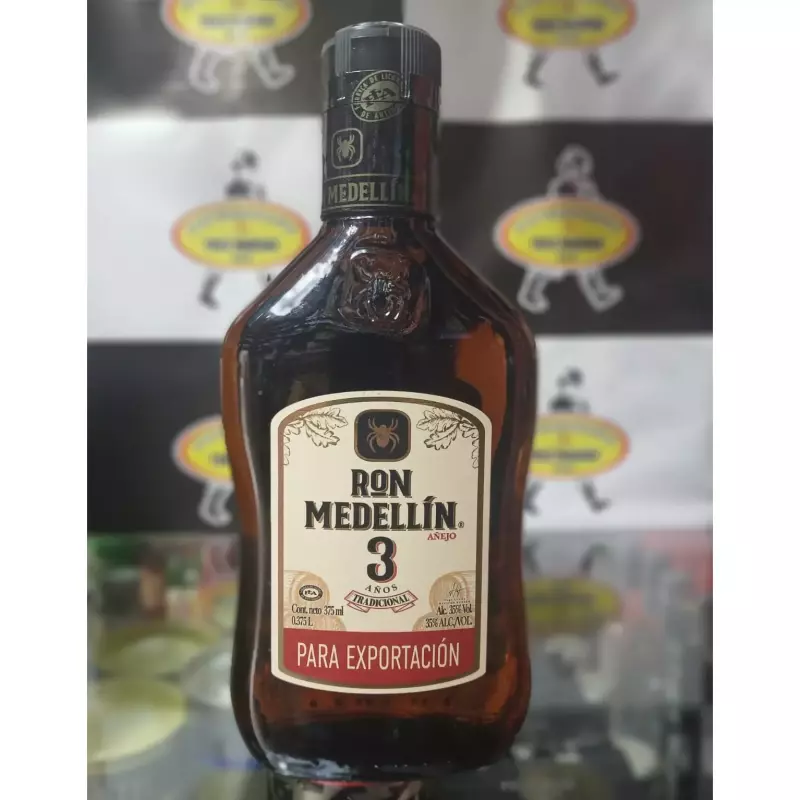 RON MEDELLIN 3 AÑOS 375 ML