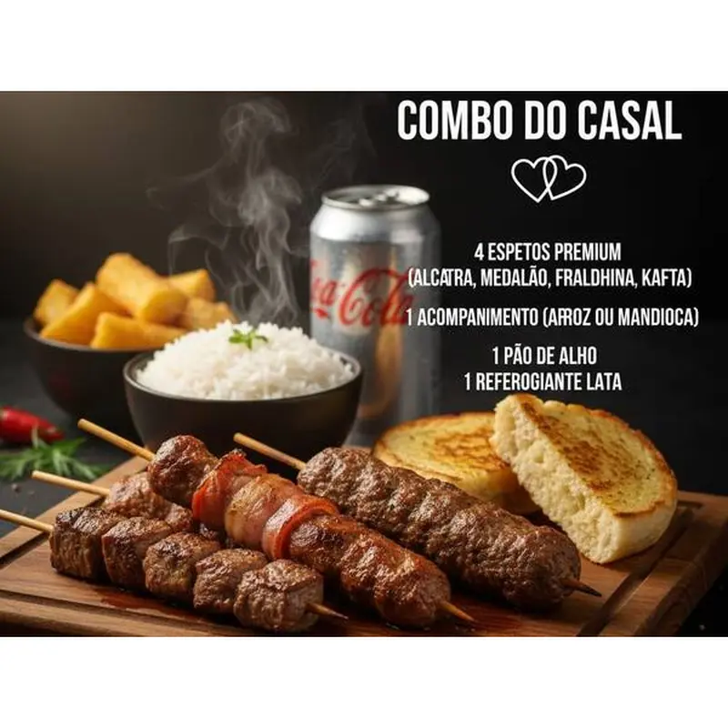 Combinado Casal no Braseiro