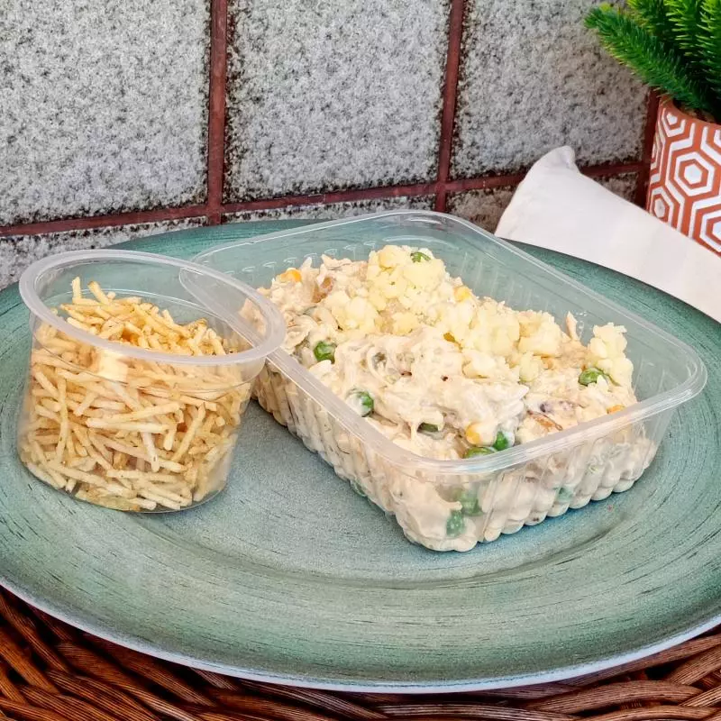 Arroz cremoso com frango