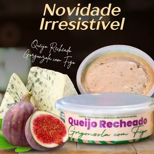 Queijo trufado com GORGONZOLA e FIGO