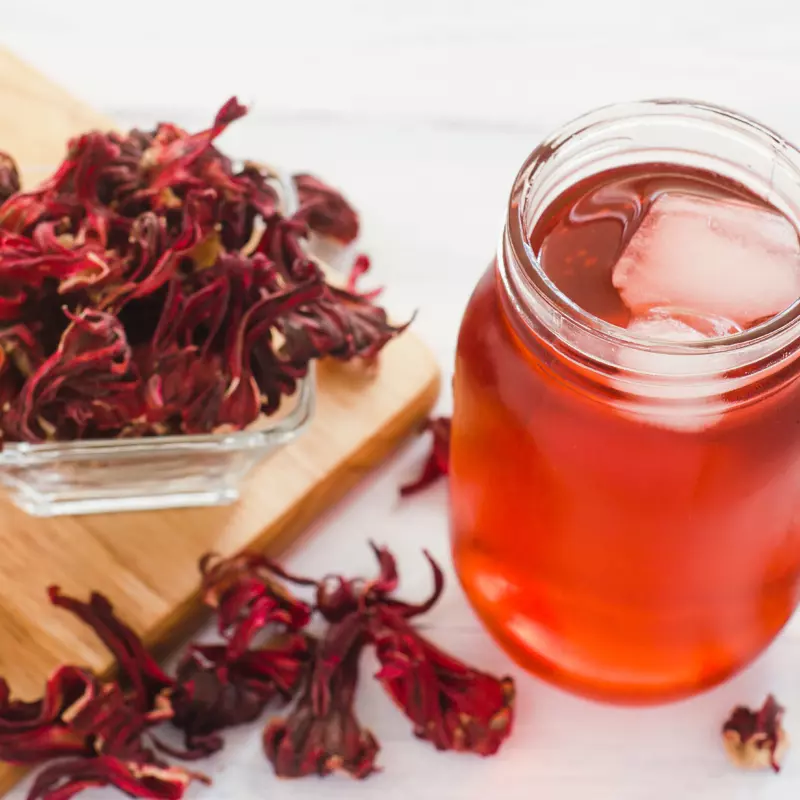 Agua de Jamaica (500 ml.)