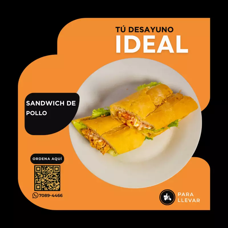 Sándwich de Pollo