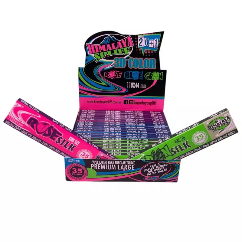 Himalaya Spliff 3D Color King Size