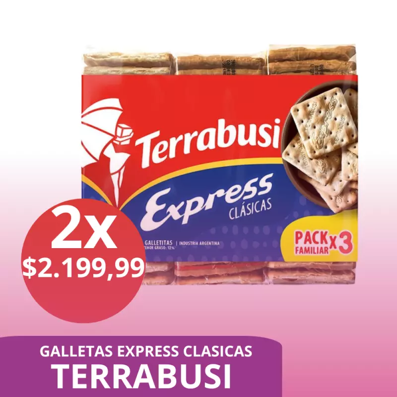Galleta Express TERRABUSI OFERTA!!