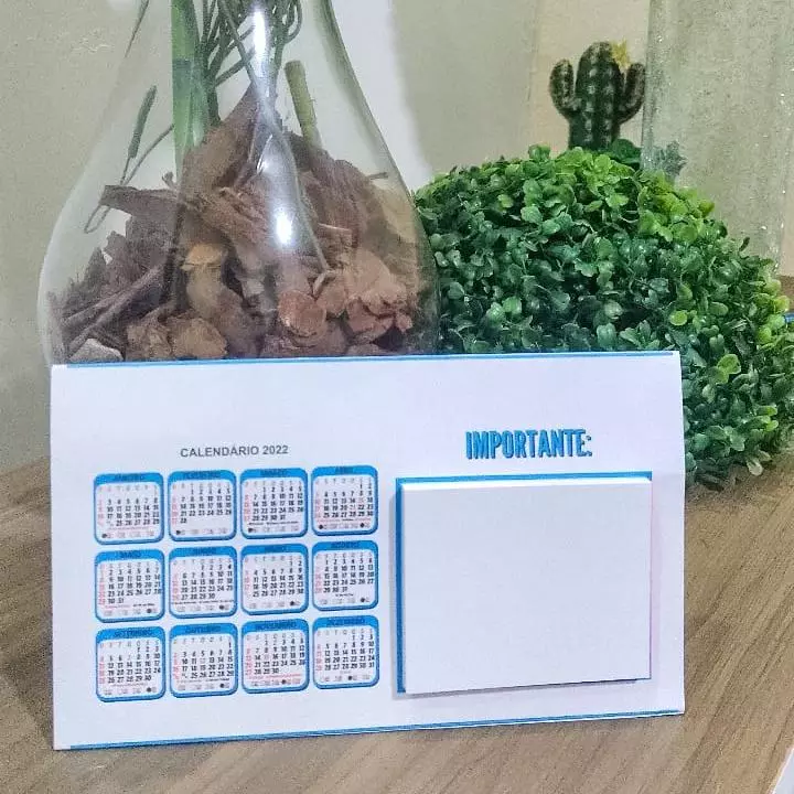 Calendário De Mesa