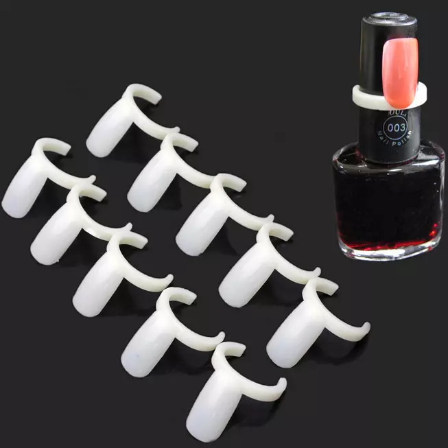 Uñas muestrario para esmalte