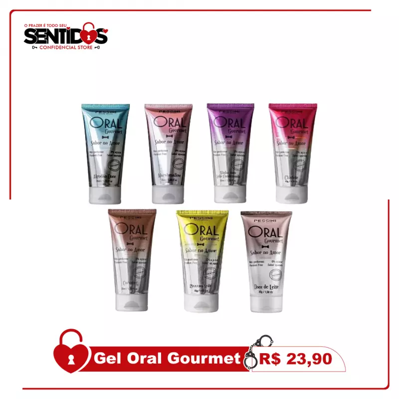 Gel Comestível Oral Gourmet