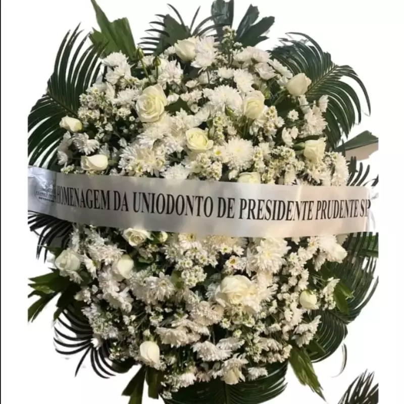 Coroa simples c/ adicional de rosas