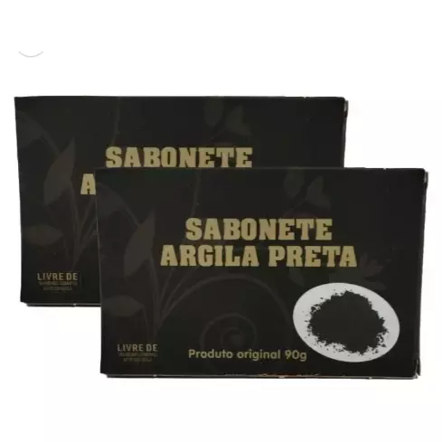 Sabonete Argila Preta-90g