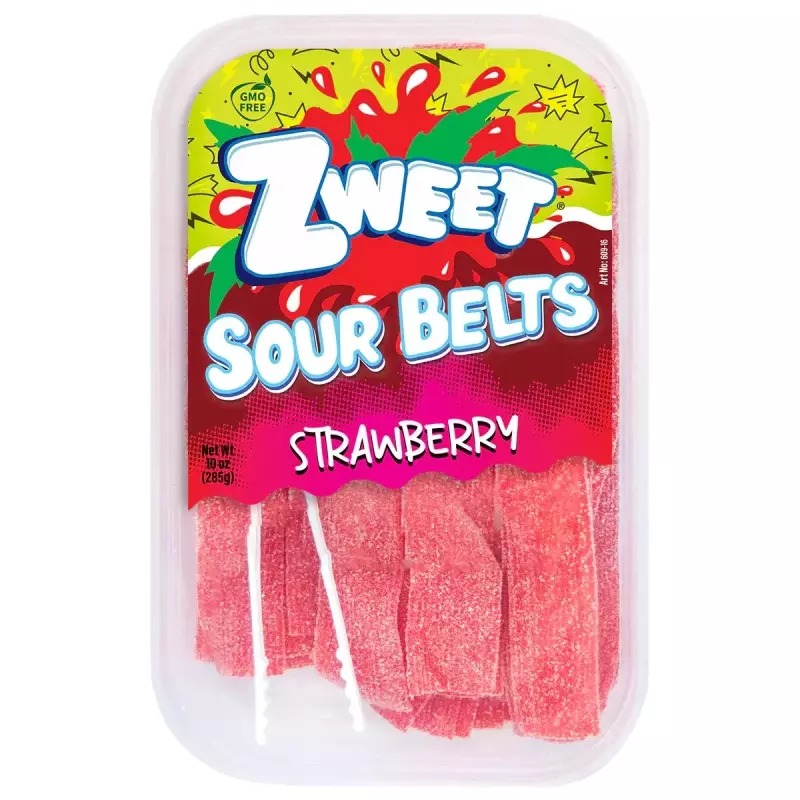 Zweet strawberry sour belts