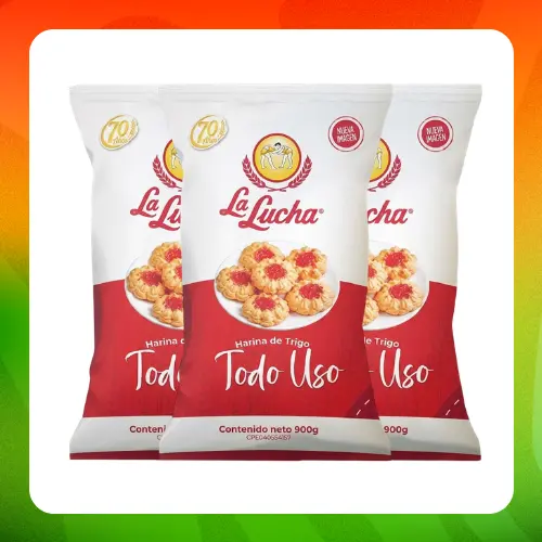 Bulto La Lucha Harina Todo Uso 900g
