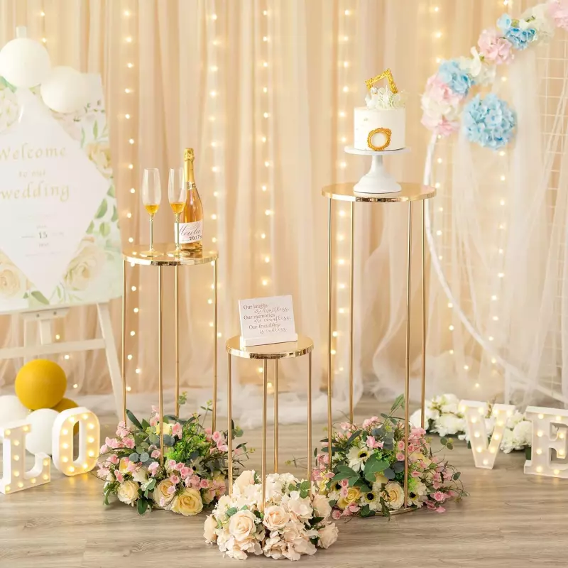 3 Bases Doradas para Pastel y Dulces