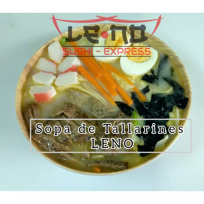 SOPA DE TALLARINES POLLO