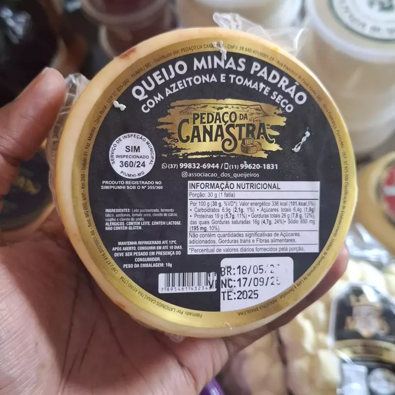 MINAS PADRÃO C TOMATE E AZEITONA 500