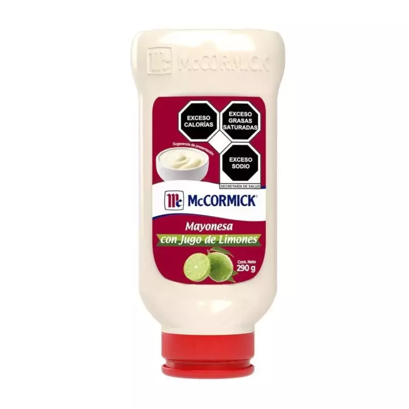Mayonesa Mccormick con jugo de limon