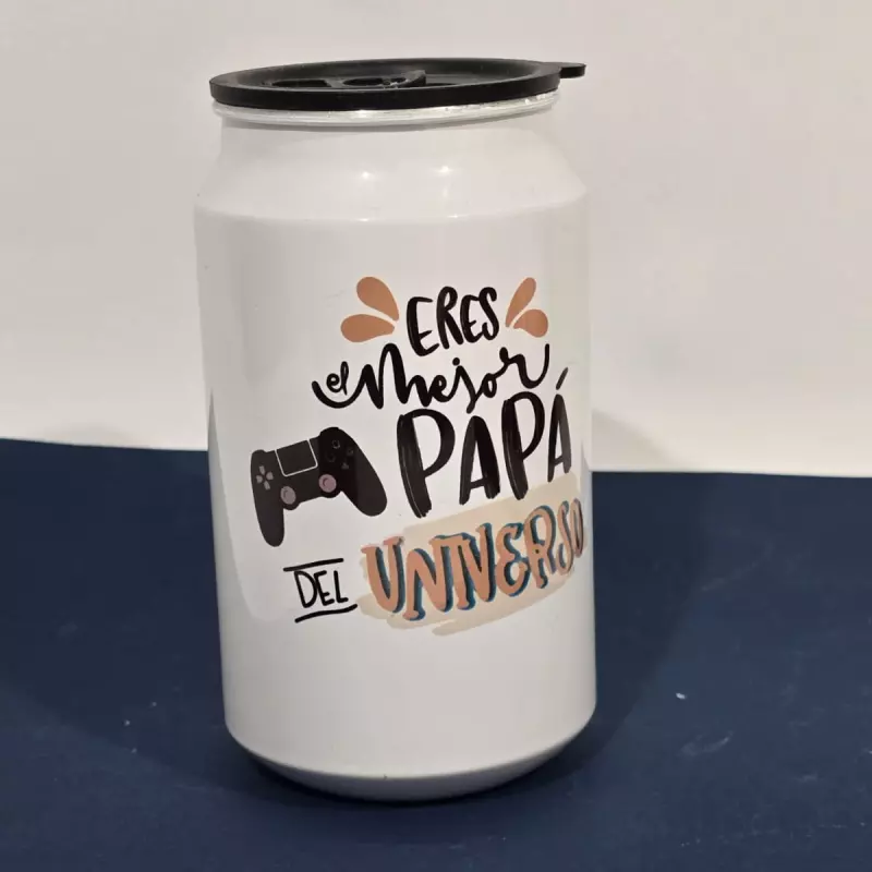 Lata tipo coca-cola  padre