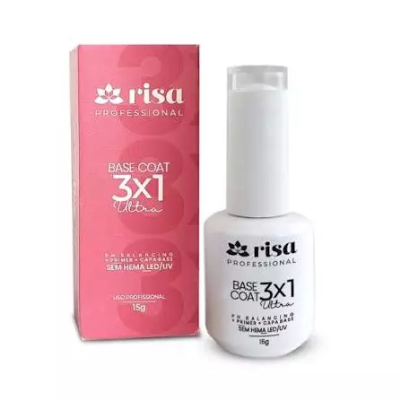 Base Coat 3x1 Ultra Risa Sem Hen