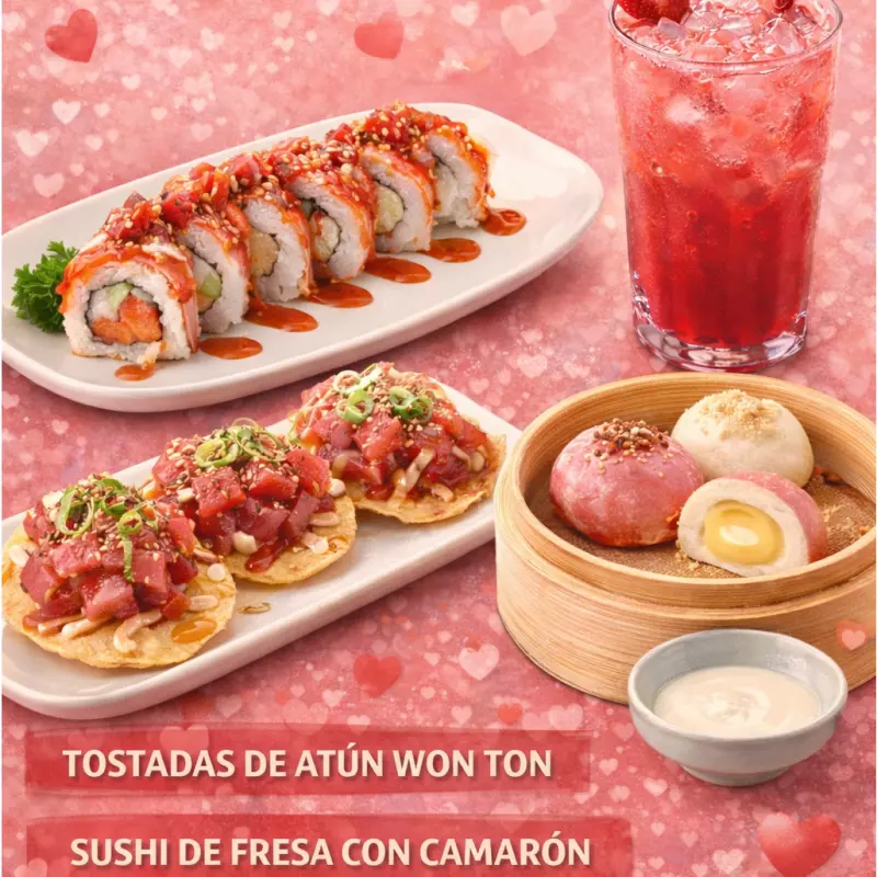 Sushi Fresa Camaron