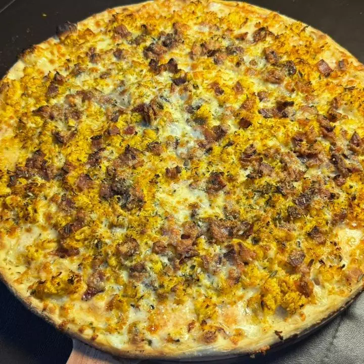 Pizza Frango e Bacon