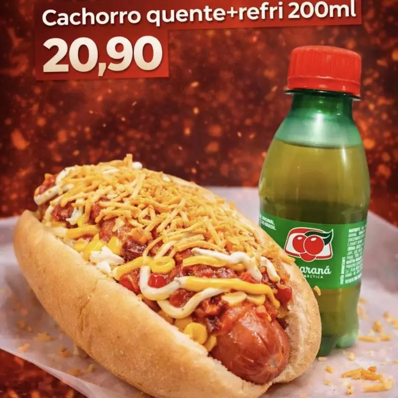 CACHORRO QUENTE PITBULL+REFRI 200ML