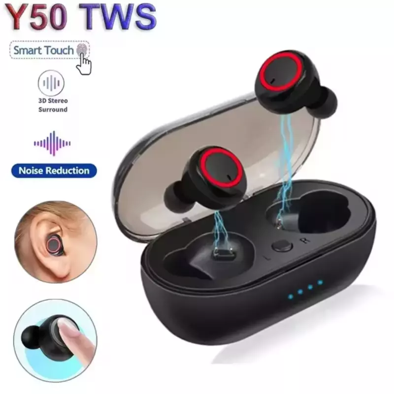 Audífonos inalámbricos Y50 TWS