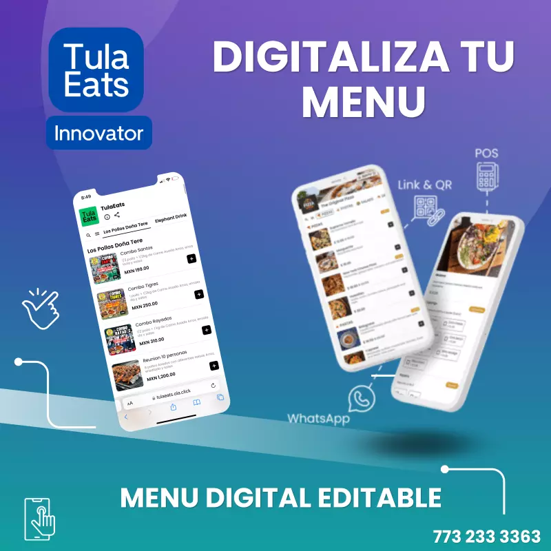 Menu Editable Digital