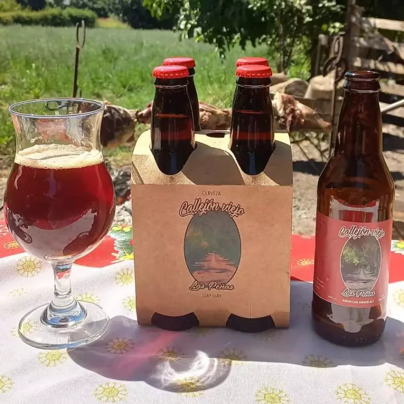 "callejón viejo las peñas"Amber ale.
