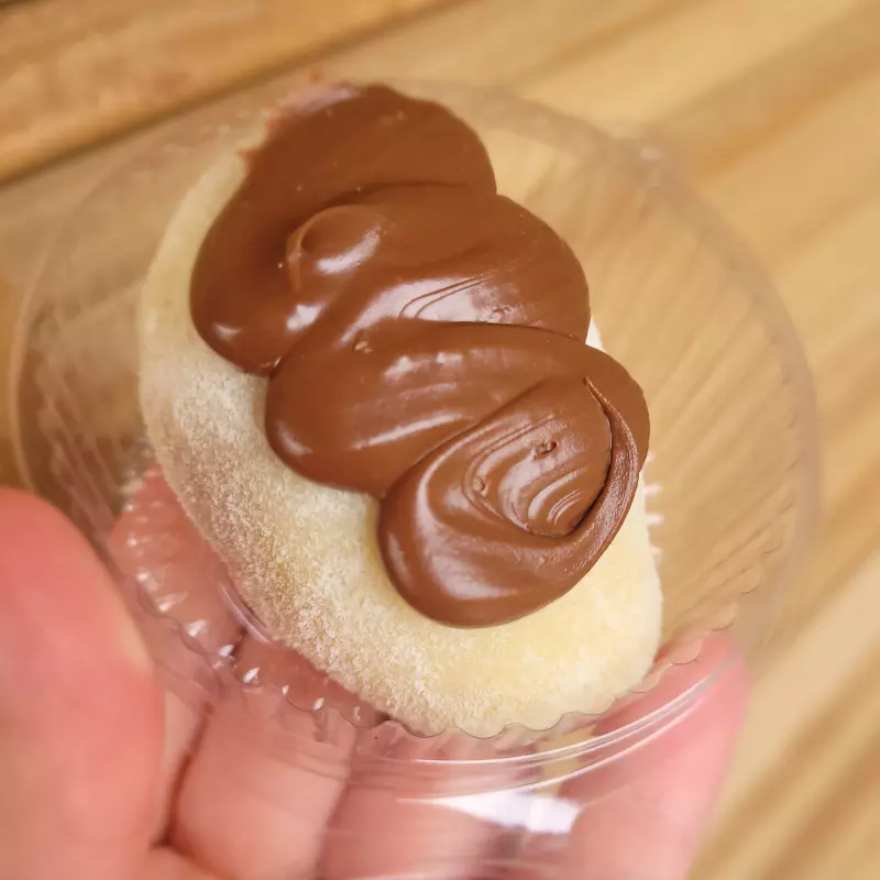 Coxinha Ninho com Nutella
