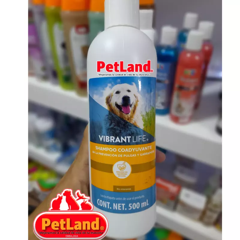 Shampoo Antipulgas Vibrant Life